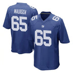 Choea NY.Giants #65 Francis Mauigoa Player Royal Home Game Stitched Jerseys