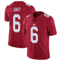 Choea NY.Giants #6 Jaxson Dart Player Red Alternate Vapor Limited Stitched Jerseys