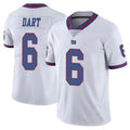 Choea NY.Giants #6 Jaxson Dart Player White Vapor Limited Stitched Jerseys