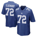 Choea NY.Giants #72 Jermaine Eluemunor Player Royal Home Game Stitched Jerseys