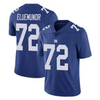 Choea NY.Giants #72 Jermaine Eluemunor Player Royal Limited Vapor Untouchable Home Game Stitched Jerseys