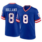 Choea NY.Giants #8 Jevon Holland Player Royal Classic Home Game Stitched Jerseys