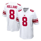 Choea NY.Giants #8 Jevon Holland Player White Home Game Stitched Jerseys