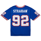 Choea NY.Giants #92 Michael Strahan Mitchell & Ness Royal 1993 Legacy Replica Jersey