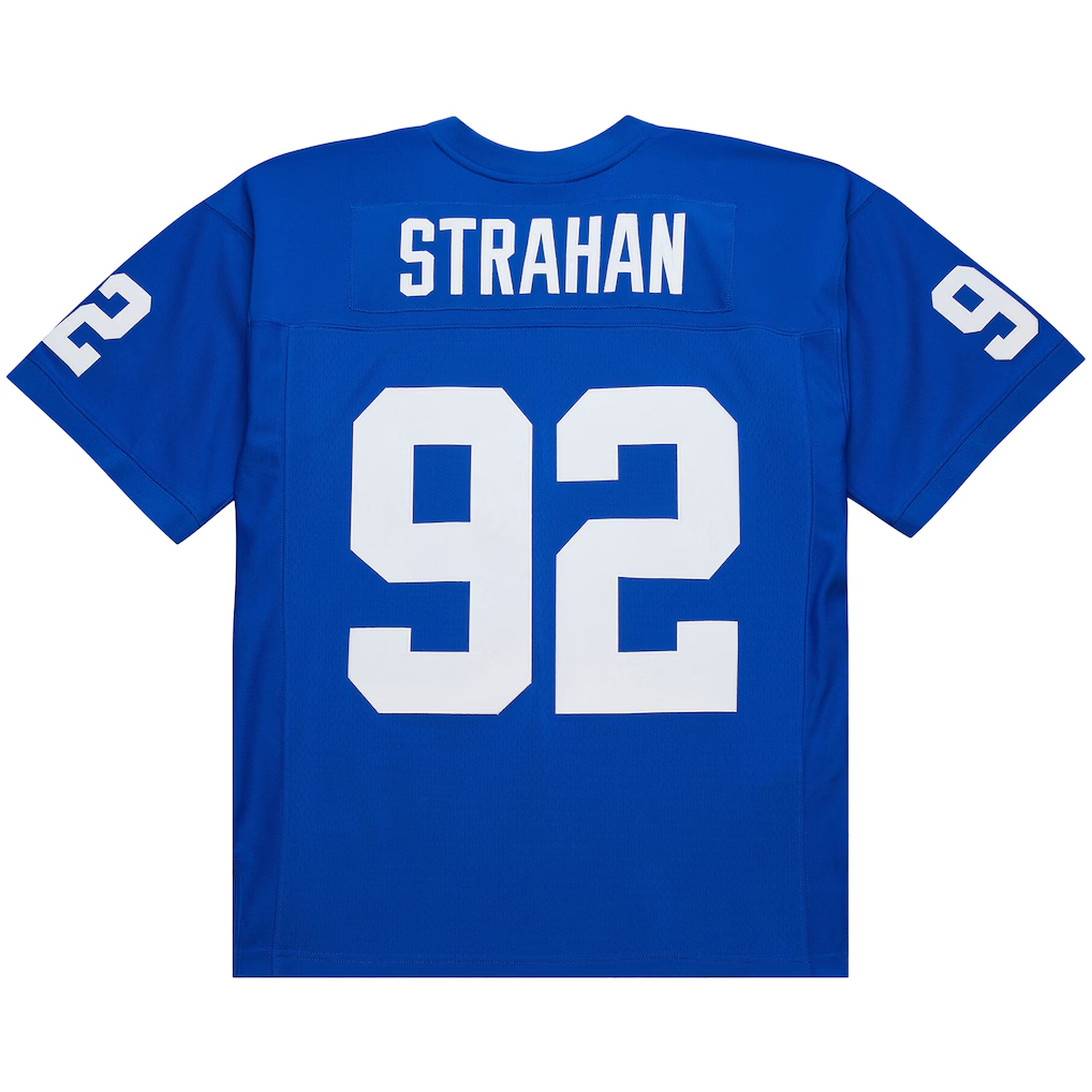 Choea NY.Giants #92 Michael Strahan Mitchell & Ness Royal 1994 Legacy Replica Jersey