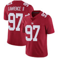 Choea NY.Giants #97 Dexter Lawrence II Player Vapor Red Limited Stitched Jerseys