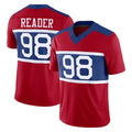 Choea NY.Giants #98 DJ Reader Player Red Century Vapor F.U.S.E. Home Game Stitched Jerseys