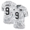 Choea NY.Giants #9 Lsaiah Likely Player Arctic Camo Salute To Service Limited Game Stitched Jerseys