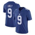 Choea NY.Giants #9 Lsaiah Likely Player Royal Limited Vapor Untouchable Home Game Stitched Jerseys