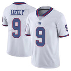Choea NY.Giants #9 Lsaiah Likely Player White Color Rush Home Game Stitched Jerseys