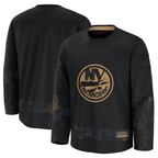 Choea NY.Islanders Black 2024 Military Appreciation Practice Jerseys