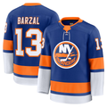 Choea NY.Islanders #13 Mathew Barzal Royal Home Premium Jerseys
