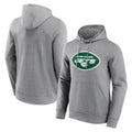 Choea NY.Jets Gray LOGO Pullover Hoodies Limited Game Blank Player Stitched Jerseys