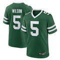 Choea NY.Jets Home Game Jerseys - Gotham Green - #5 Garrett Wilson Player Stitched Jerseys