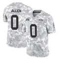 Choea NY.Jets #0 Braelon Allen Player Arctic Camo Salute to Service Limited Stitched Jerseys