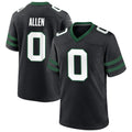 Choea NY.Jets #0 Braelon Allen Player Black Home Game Stitched Jerseys