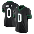 Choea NY.Jets #0 Braelon Allen Player Black Vapor F.U.S.E. Limited Stitched Jerseys