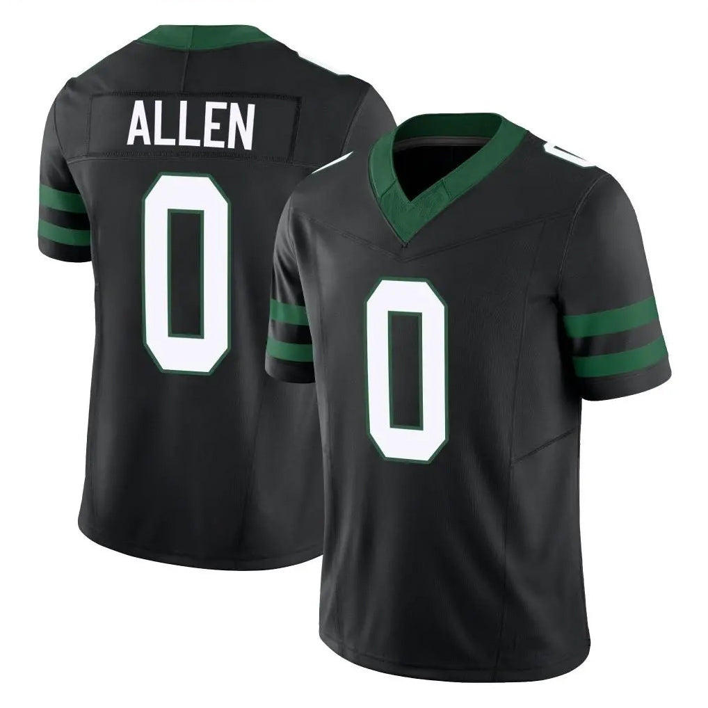 Choea NY.Jets #0 Braelon Allen Player Black Vapor F.U.S.E. Limited Stitched Jerseys
