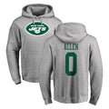 Choea NY.Jets #0 Braelon Allen Player Gray LOGO Pullover Hoodies Limited Game Stitched Jerseys