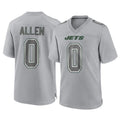 Choea NY.Jets #0 Braelon Allen Player Gray Limited Atmosphere Fashion Home Game Stitched Jerseys