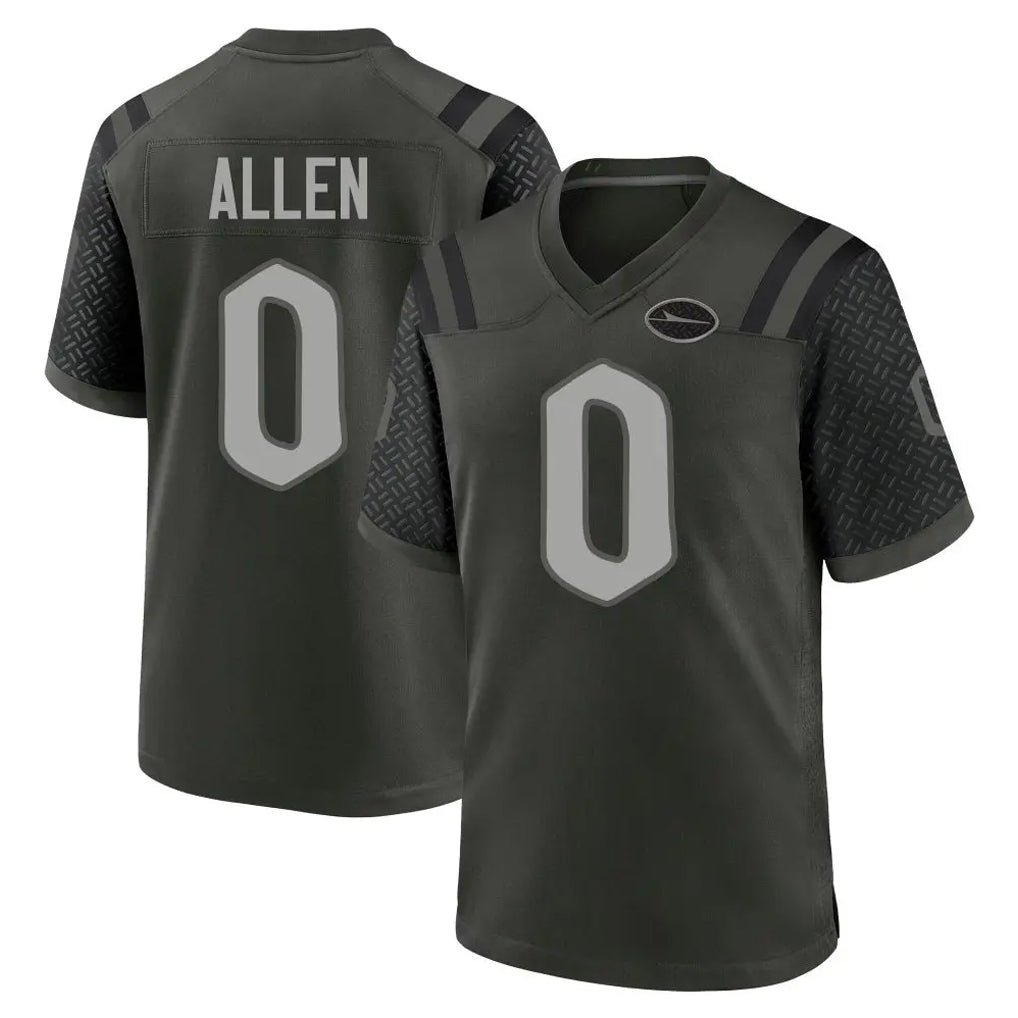 Choea NY.Jets #0 Braelon Allen Player Green 2025 Rivalries Collection Home Game Stitched Jerseys