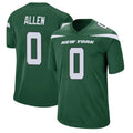 Choea NY.Jets #0 Braelon Allen Player Green Game Stitched Jerseys