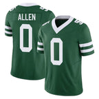 Choea NY.Jets #0 Braelon Allen Player Green Legacy Limited Vapor F.U.S.E. Home Game Stitched Jerseys
