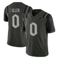 Choea NY.Jets #0 Braelon Allen Player Green Limited 2025 Rivalries Collection Home Game Stitched Jerseys