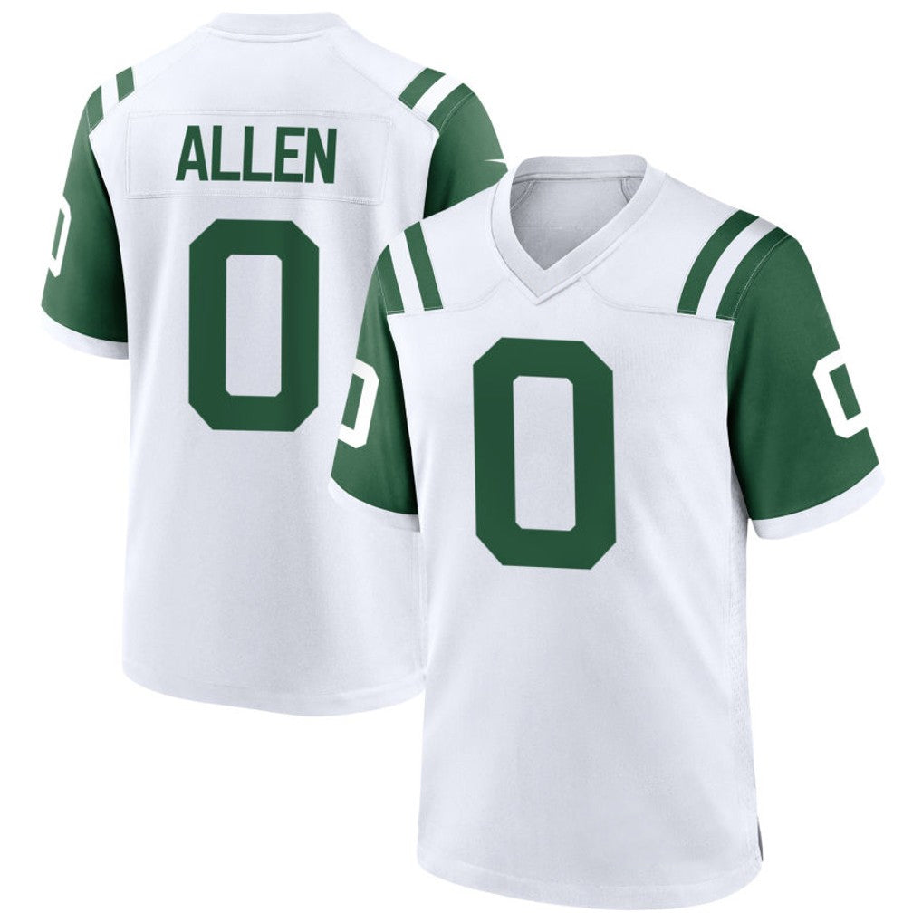 Choea NY.Jets #0 Braelon Allen Player White Classic Alternate Game Stitched Jerseys
