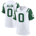 Choea NY.Jets #0 Braelon Allen Player White Classic Alternate Game Stitched Jerseys