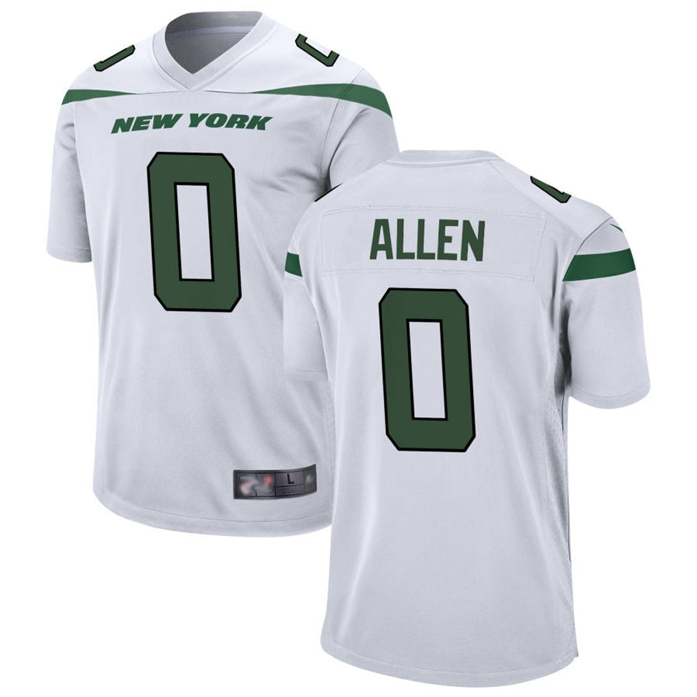 Choea NY.Jets #0 Braelon Allen Player White Game Stitched Jerseys