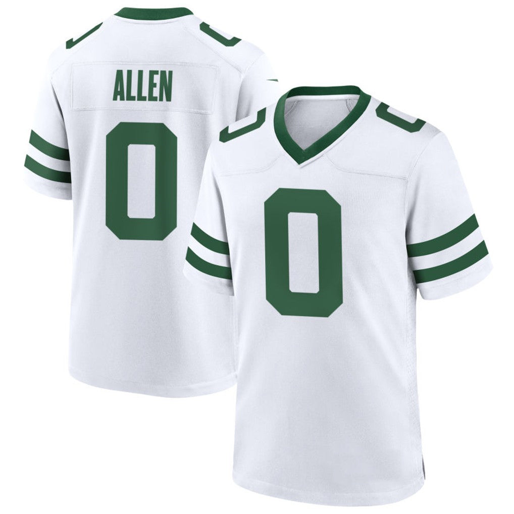 Choea NY.Jets #0 Braelon Allen Player White Home Game Stitched Jerseys