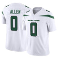 Choea NY.Jets #0 Braelon Allen Player White Limited Vapor F.U.S.E. Home Game Stitched Jerseys