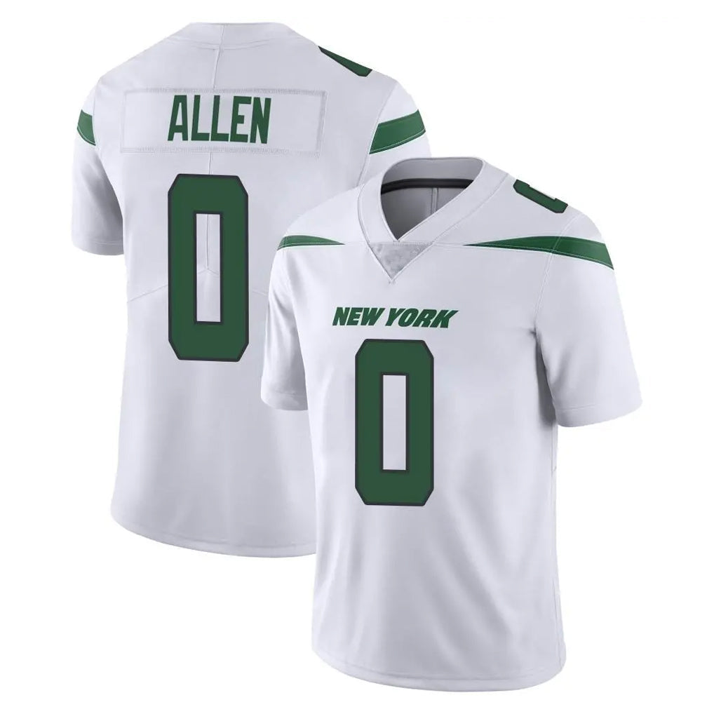 Choea NY.Jets #0 Braelon Allen Player White Spotlight Limited Vapor Home Game Stitched Jerseys