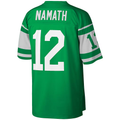 Choea NY.Jets #12 Joe Namath Mitchell & Ness Kelly Green Legacy Replica Stitched Puhic Jersey