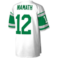 Choea NY.Jets #12 Joe Namath Mitchell & Ness White Legacy Replica Jersey