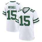 Choea NY.Jets #15 Adonai Mitchell Player White Legacy Home Game Stitched Jerseys