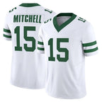 Choea NY.Jets #15 Adonai Mitchell Player White Limited Classic Vapor F.U.S.E. Home Game Stitched Jerseys