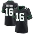 Choea NY.Jets #16 Vinny Testaverde Player Black Home Game Stitched Jerseys