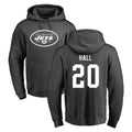 Choea NY.Jets #20 Breece Hall Player Gray Pullover Hoodies Limited Game Stitched Jerseys