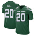 Choea NY.Jets #20 Breece Hall Player Green Home Game Stitched Jerseys