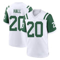 Choea NY.Jets #20 Breece Hall Player White Classic Home Game Stitched Jerseys