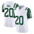 Choea NY.Jets #20 Breece Hall Player White Limited Classic Vapor F.U.S.E. Home Game Stitched Jerseys