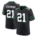 Choea NY.Jets #21 Brandon Stephens Player Black Legacy Home Game Stitched Jerseys