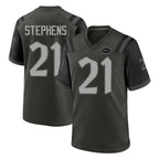 Choea NY.Jets #21 Brandon Stephens Player Green 2025 Rivalries Collection Home Game Stitched Jerseys