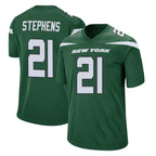 Choea NY.Jets #21 Brandon Stephens Player Green Home Game Stitched Jerseys