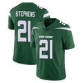 Choea NY.Jets #21 Brandon Stephens Player Green Limited Vapor Home Game Stitched Jerseys