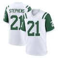Choea NY.Jets #21 Brandon Stephens Player White Classic Home Game Stitched Jerseys