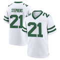 Choea NY.Jets #21 Brandon Stephens Player White Legacy Home Game Stitched Jerseys
