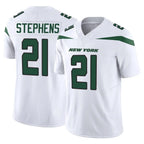 Choea NY.Jets #21 Brandon Stephens Player White Limited Vapor F.U.S.E. Home Game Stitched Jerseys